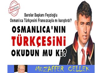 Türkçe'yi okuyamayan, konuşamayana gelsin Osmanlıca. Vay anam vay, çekilin geliyor tramvay!