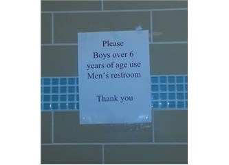Erkek çocuğunuz kaç yaşına kadar kadınlar tuvaletine girebilir?