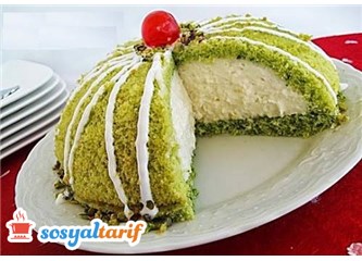 Ispanaklı köstebek pasta
