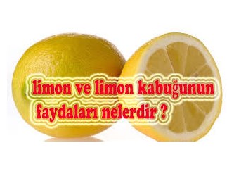 Limon ve kabuğunun insan sağlığı üzerindeki bilinmeyen faydaları!