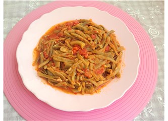 Zeytinyağlı taze fasulye