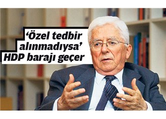 Tarhan Erdem, Genel Seçimler, seçim güvenliği ve HDP'ye sempati(!?)