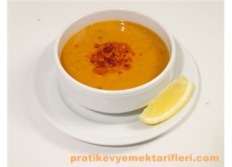 Mercimek çorba tarifi