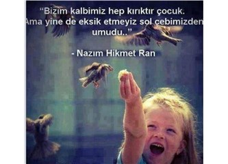 Hepimiz aynı göğün altında bu gün!..