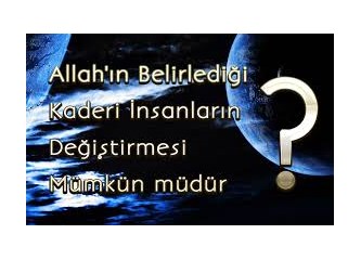 Hocayla kader konusunda sohbet…