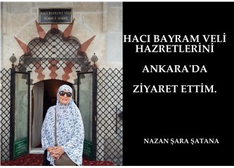 Hacı Bayram Veli Hazretlerini ziyaret ettim.