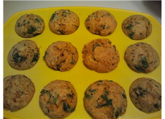 Pazılı muffin