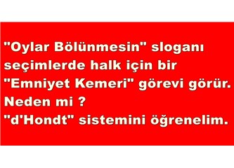 D'Hondt Nisbi Seçim Sistemi