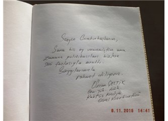 "O'nu unutturma uğraşındakiler..."