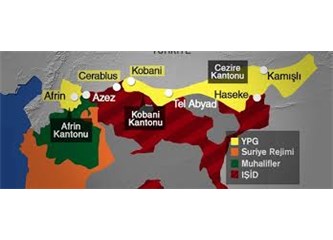 Suriye'de hak iddia eden ülkeler...