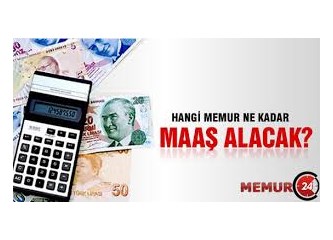 Ocak ayında kim ne kadar zamlı maaş alacak?