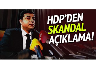 HDP Eş Başkanı Demirtaş'ın, "Özyönetim kararı meşru mu?"