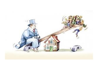 Dünyanın en zengin yüzde 1'lik kesiminin serveti yüzde 99'un toplamına eşit mi?