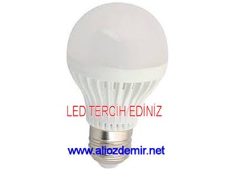 Led ile aydınlatmaya geçmeliyiz