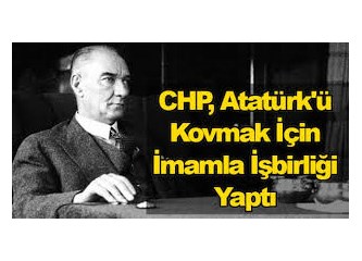 CHP'de Atatürk'ün resmini indiren "hain" aranıyor...