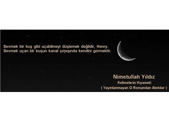 Sevmekten korkar mı hiç, insan? / Nimetullah Yıldız