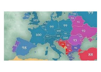 Avrupa ülkelerinde zekâ sıralaması