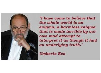 Güle güle Umberto Eco