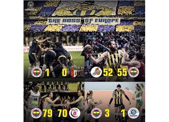 Her kulvarda ve ligde, Avrupa'da zirveye oynayan bir kulüp...