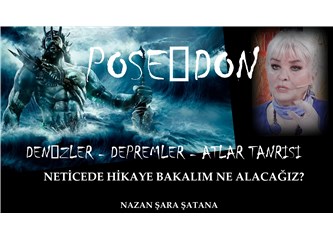 Poseidon- yukarılara geldiğinde, ilk gördüğü gökyüzüne fütursuzca çıkan dumanlardı.
