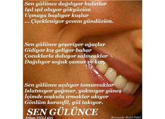 Gülüşün Şiir yazdırıyor