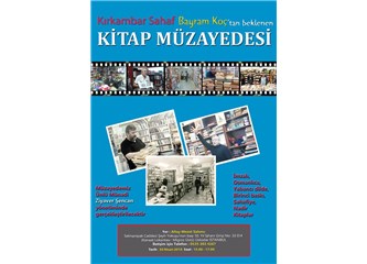 30 Nisan 2016, Cumartesi Bayram Koç & Ziyaver Şencan nadir, ilk baskı, imzalı kitaplar müzayedesi