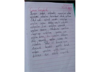 Nusaybin'de bir çocuğun günlüğüne yazdıkları :(