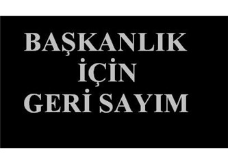 Başkanlık “geliyorum” diyor