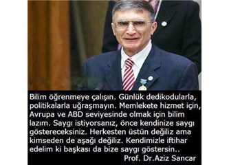Kökü dışarıda bir öğretmen ve vatansever bir müdür