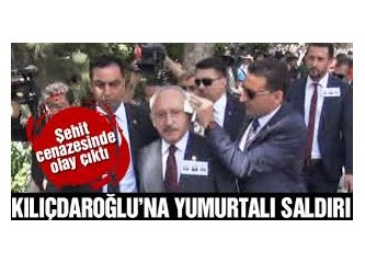 Şehit cenazelerinde Kemal Kılıçdaroğlu'nun protesto edilmesini doğru bulmuyorum!.
