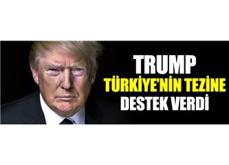 Bu Trump akıllı birine benziyor, belki de Türk dostu!