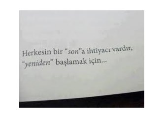 Yine, yeni, yeniden :)