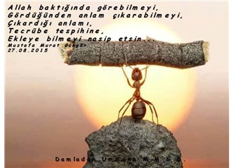 Baktığında görebilmek