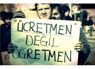 ''Milletvekili maaşı,öğretmen maaşını geçmesin''denilen bir zamandan; asgari ücretli öğretmenlere!