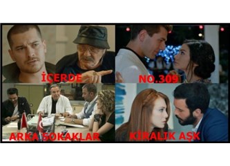 Geçen Haftanın (26 Eylül - 2 Ekim 2016) en çok izlenen dizileri!