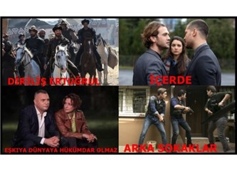 Geçen Haftanın (24 - 30 Ekim 2016) en çok izlenen dizileri!
