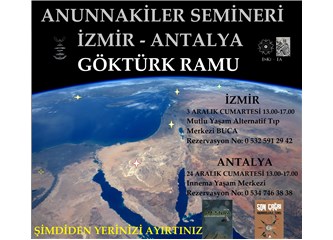 İzmir ve Antalya'da Anunnakiler Semineri