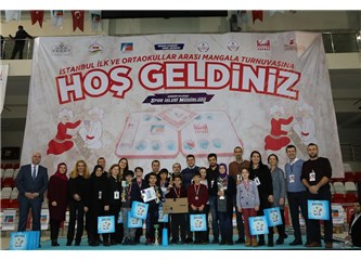İstanbul İlk ve Ortaokullar arası Ödüllü Mangala Turnuvası” sonuçlandı.