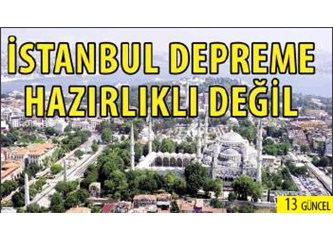 İstanbul depremi mutlaka olacaksa bu şehirden gidelim