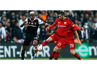 Beşiktaş Lyon'u elinden kaçırdı