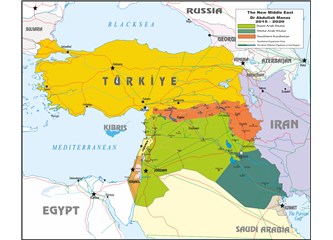 Kürt hegemonya bölgesi İsrail'in kaç katı büyüklüğe ulaştı?