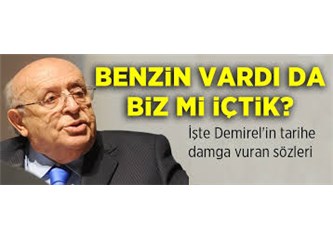 Siyaset profesörü(!) Süleyman Demirel