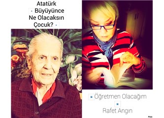 Atatürk “Büyüyünce Ne Olacaksın Çocuk?”