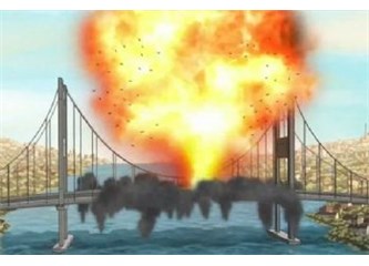 Amerika'dan Bir "Çizgi Film" Saldırısı Daha: Şehitler Köprüsü'nü Bombaladılar!