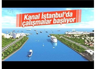 Kanal İstanbul'a Harcanacak 65 Milyar Lira ile Türkiye’deki 3,5 Milyon İşsize İş Alanı Açılır