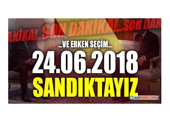 24 Haziran 2018 Seçimlerine Giderken Türkiye’nin Ana Problemleri
