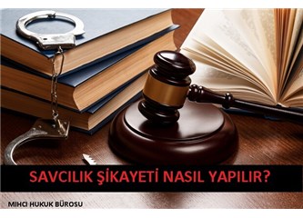 Şikayet Edersen Suç Bulunur, Şikayet Etmezsen Ölüm Kalım Yoksa Suç da Yoktur