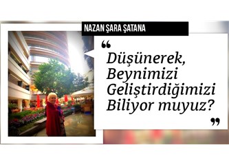 Düşünerek, Beynimizi Geliştirdiğimizi Biliyor muyuz?